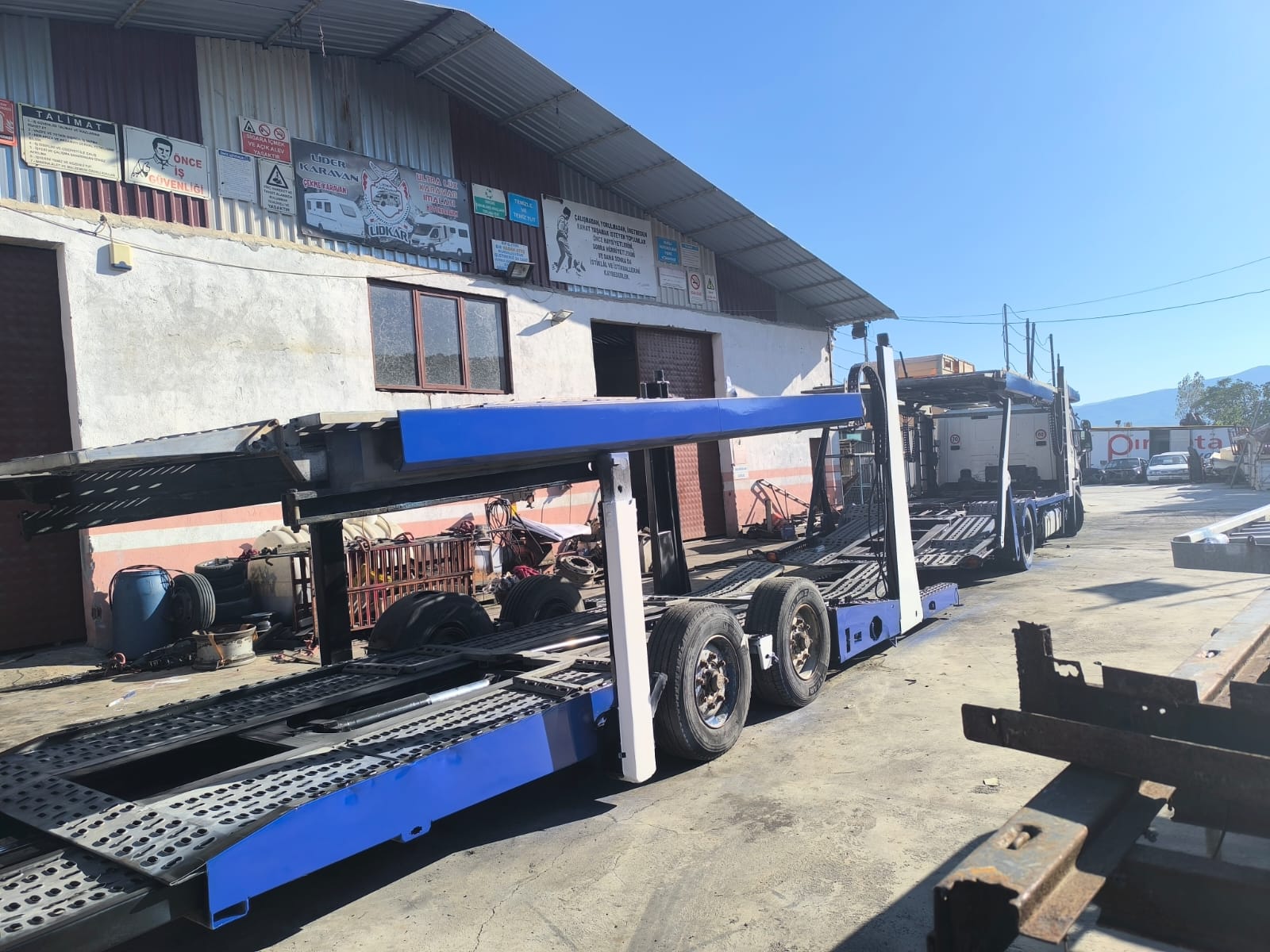 Özel üretim oto taşıyıcı dorse ve treyler çözümü