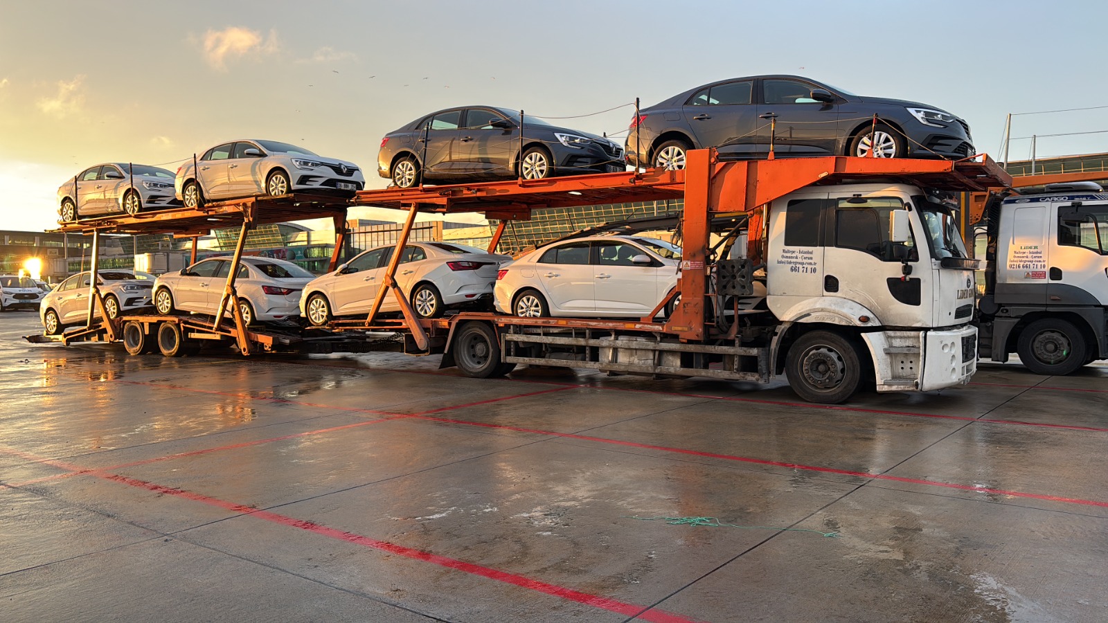 LİDER GROUP otomotiv lojistiği — filo ve sevkiyat operasyonu