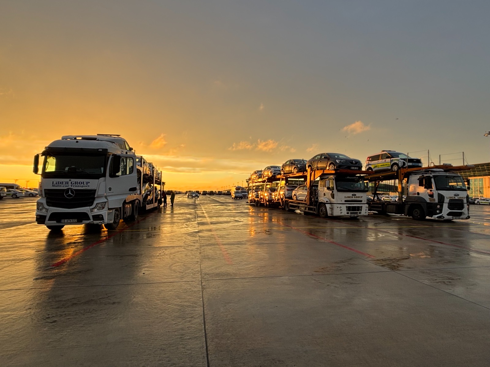 LİDER GROUP otomotiv lojistiği operasyon alanı