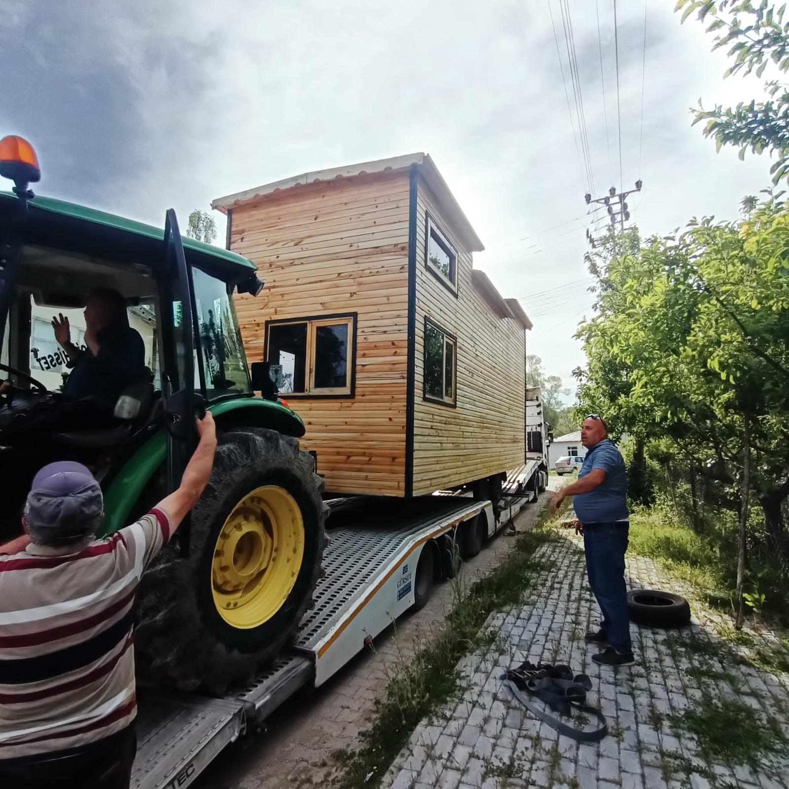 Tiny house özel üretim detayı ve iç mekan çözümü